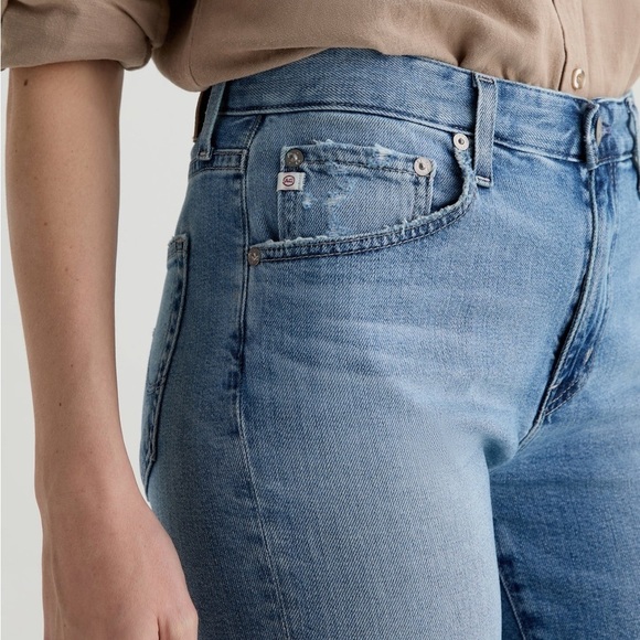 AG Ex-Boyfriend Slim AG-ed™ Slouchy Slim Denim Sz 31 - Picture 7 of 9